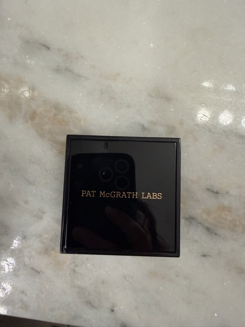Pat McGrath Labs Blush Black Compact Makeup Case